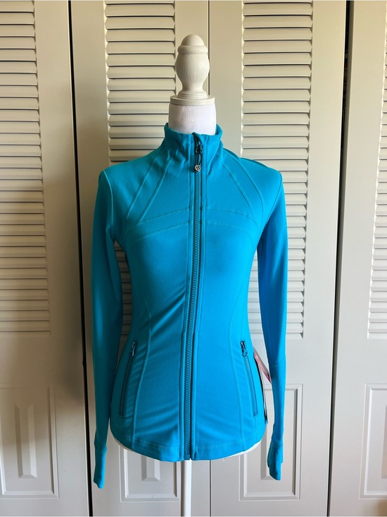 lululemon athletica Jackets & Blazers - Lululemon Women’s Define Full-Zip Jacket - Teal Blue - Size 4 - NWT